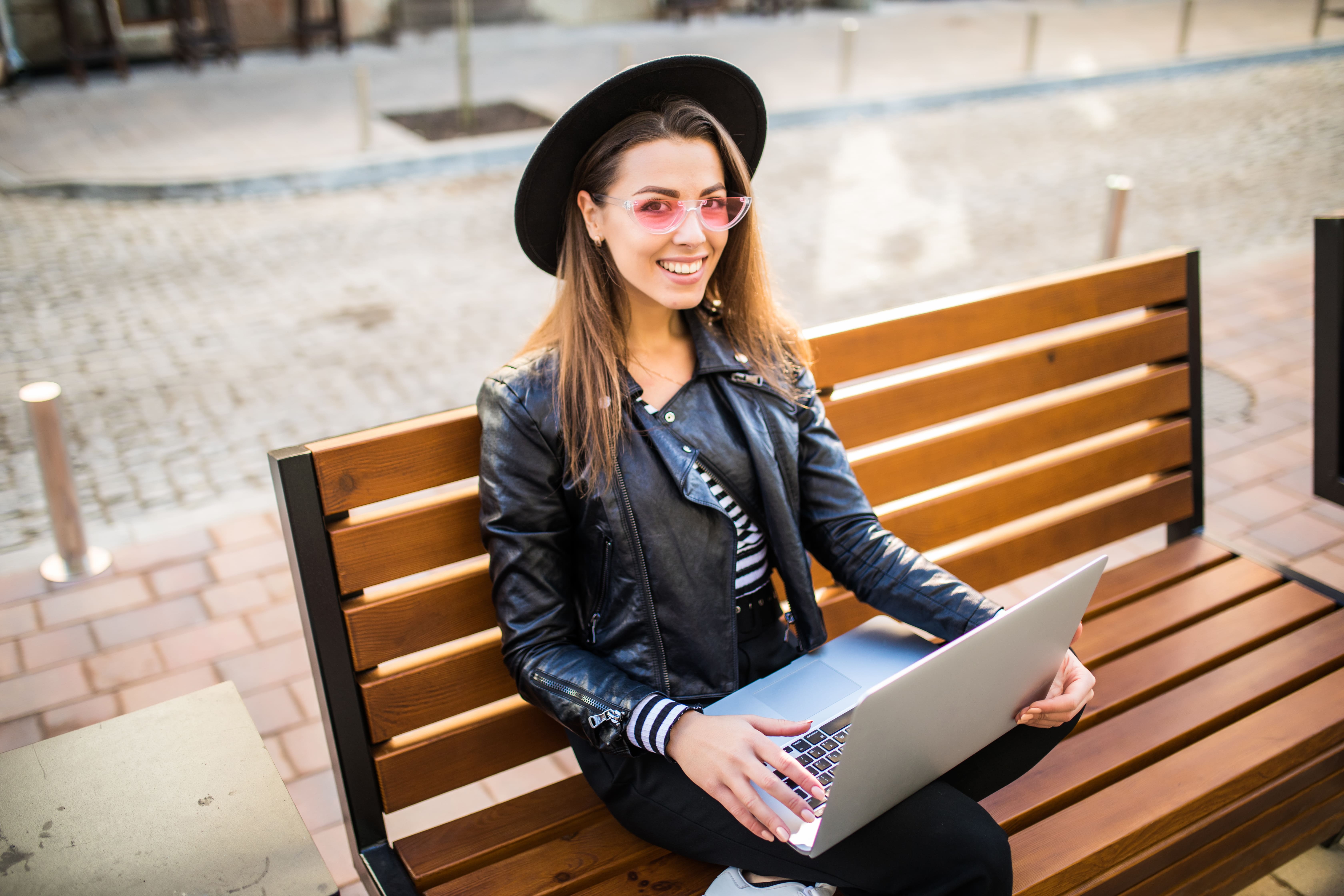Happy Student in Paris